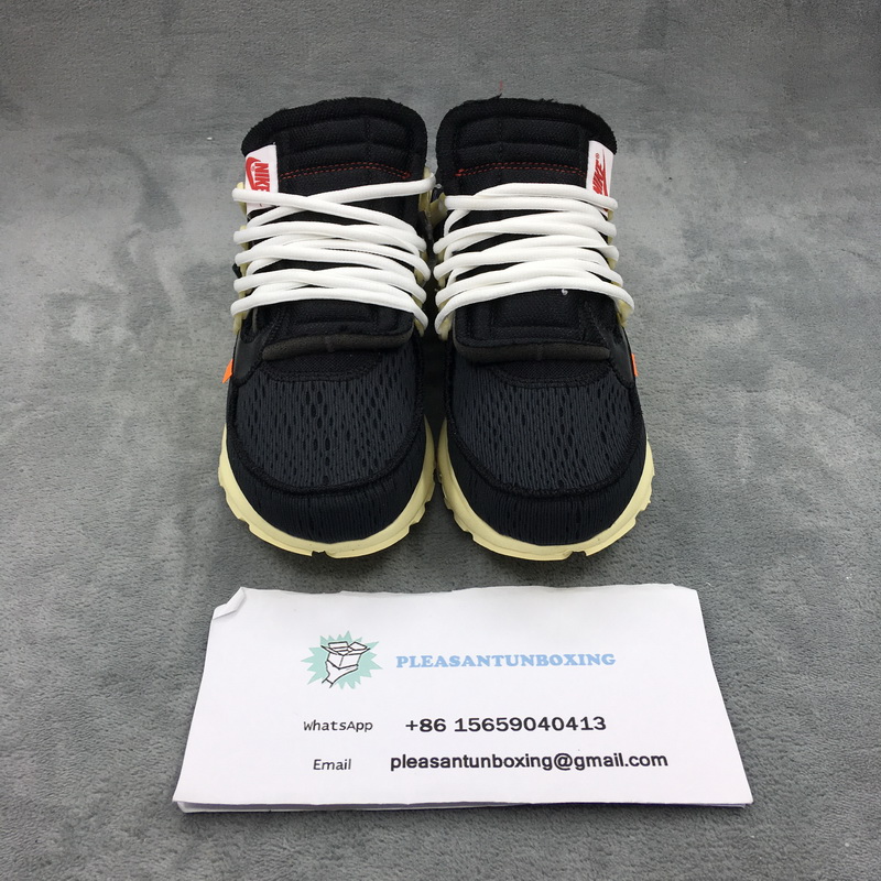 Authenitc OFF-WHITE x NIKE Air Presto GS